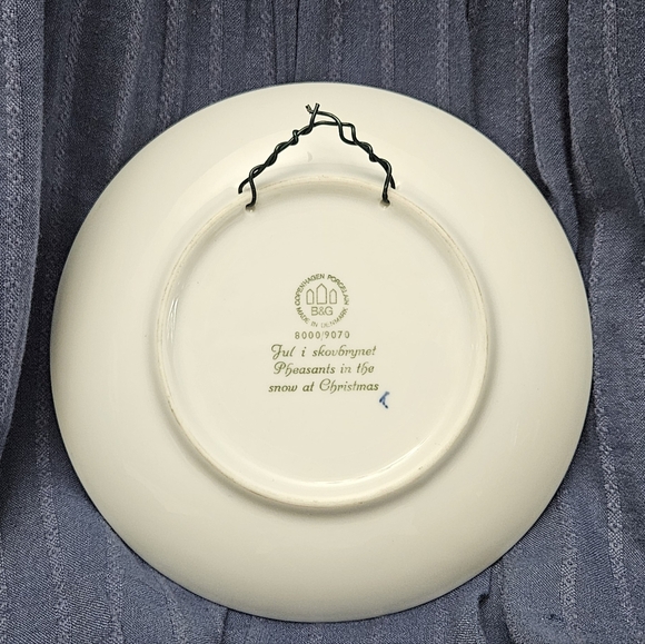 Norwegian Collector Plate 7¼" - Picture 4 of 4